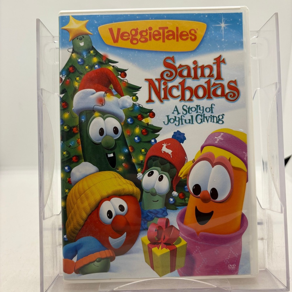 VeggieTales Saint Nicholas A Story of Joyful Giving DVD Christmas Movie 31145-9